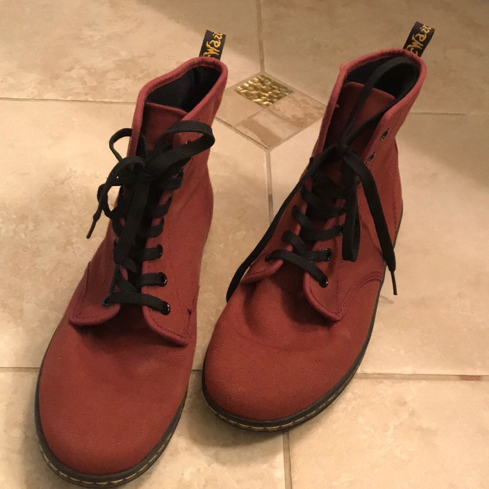 Chic Canvas Dr. Marten’s Boots